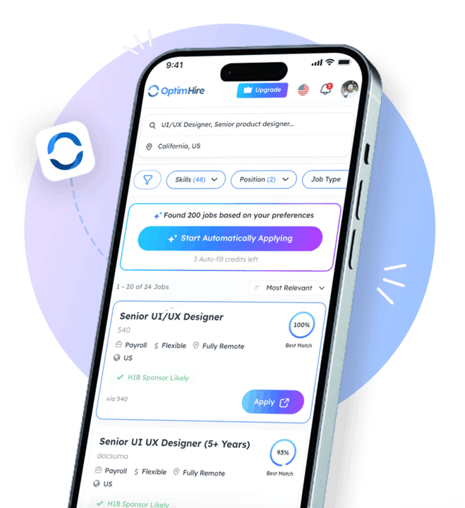 OptimHire App Preview