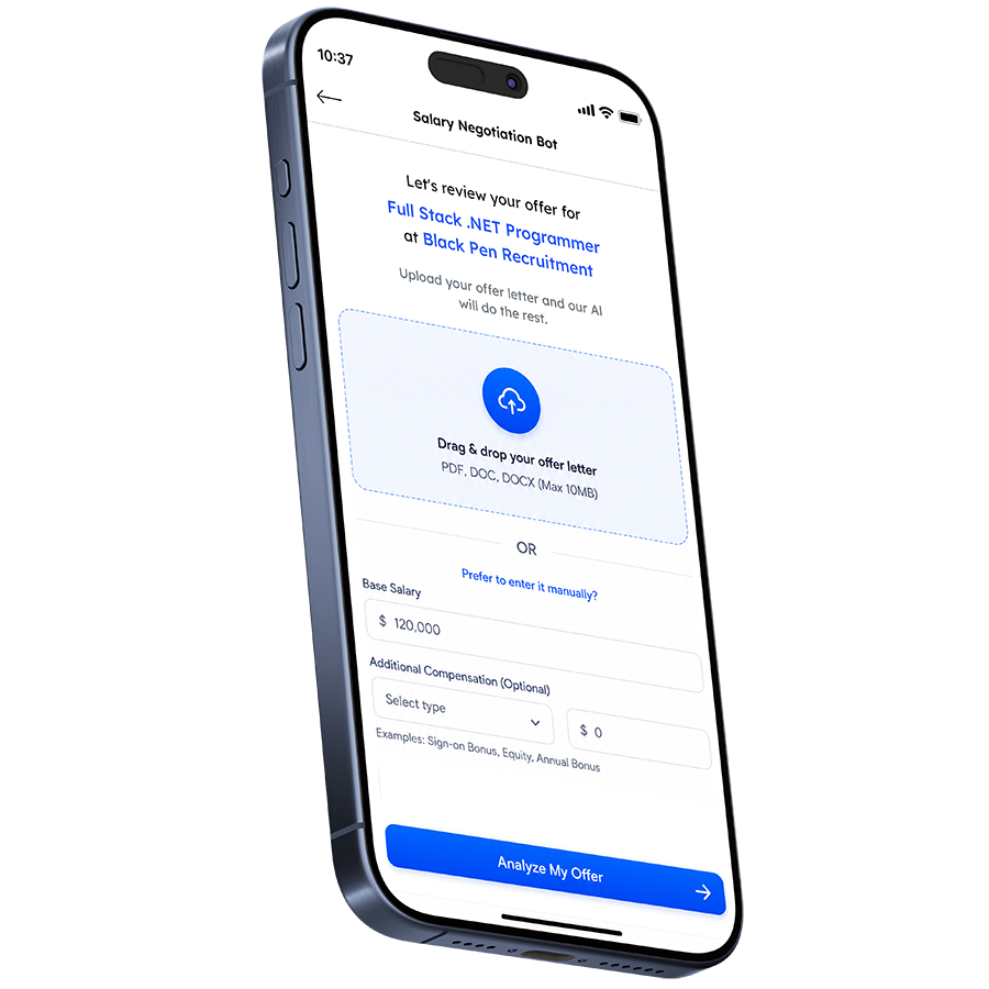 Upload your offer